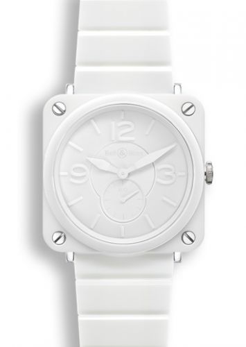 replica Bell & Ross - BRSWHCPHSCE BR S White Ceramic Phantom watch - Click Image to Close