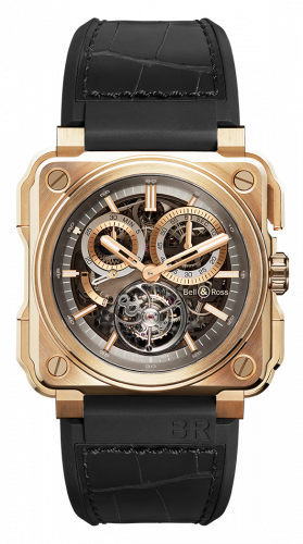 replica Bell & Ross - BRX1-CHTB-PG BR-X1 Tourbillon Chronograph Rose Gold watch