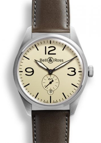 replica Bell & Ross - BRV123BEISTSCA BR 123 Original Beige watch