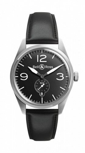 replica Bell & Ross - BRV123-BL-ST/SCA BR 123 Original Black watch