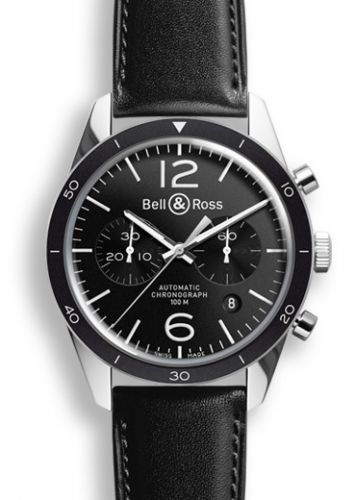 replica Bell & Ross - BRV126BLBESCA BR 126 Sport Chronograph watch