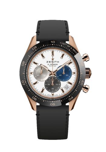 replica Zenith - 03.3105.3600/52.M3100 Chronomaster Sport Yoshida Stainless Steel / Aqua Blue / Bracelet watch