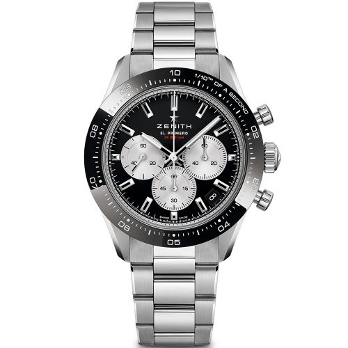 replica Zenith - 3.3101.3600/21.M3100 Chronomaster Sport Yoshida Stainless Steel / Black / Bracelet watch - Click Image to Close