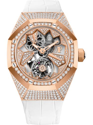replica Audemars Piguet - 26227OR.ZZ.D011CR.01 Audemars Piguet Royal Oak Concept Flying Tourbillon Pink Gold / Diamond watch