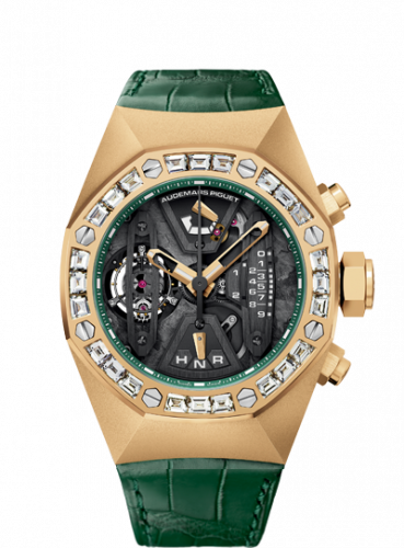 replica Audemars Piguet - 26224BA.ZZ.D400CR.01 Royal Oak Concept Tourbillon Chronograph Yellow Gold / The Hour Glass watch - Click Image to Close