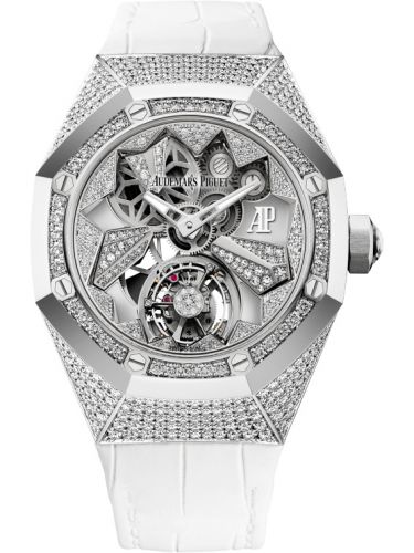 replica Audemars Piguet - 26227BC.ZZ.D011CR.01 Audemars Piguet Royal Oak Concept Flying Tourbillon White Gold / Diamond watch