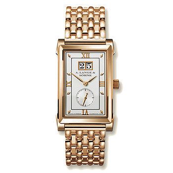 replica A. Lange & Söhne - 157.132 Cabaret Rose Gold / Silver / Bracelet watch
