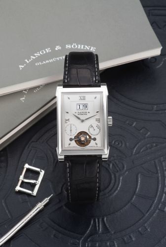 replica A. Lange & Söhne - 703.025 Cabaret Tourbillon Platinum watch