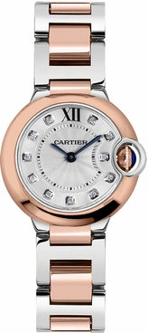 Cartier Ballon Bleu Diamond Dial Women's Luxury Watch W3BB0005