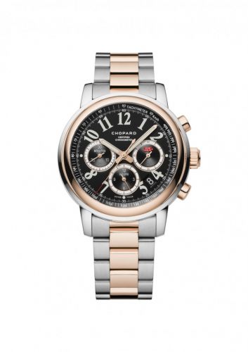replica Chopard - 158511-6002 Mille Miglia Chronograph Two Tone / Black watch - Click Image to Close