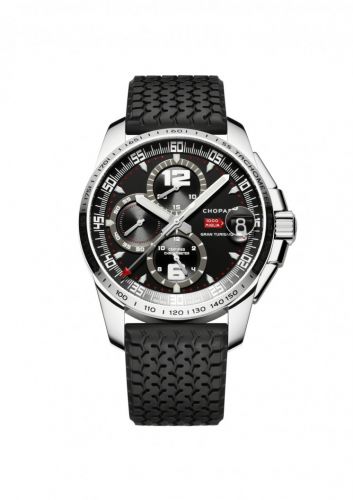 replica Chopard - 168459-3001 Mille Miglia Gran Turismo XL Chrono Black / Rubber watch - Click Image to Close