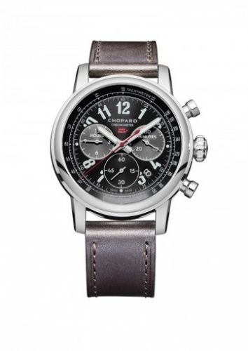replica Chopard - 168580-3001 Mille Miglia 2016 XL Race Edition Stainless Steel / Leather watch - Click Image to Close