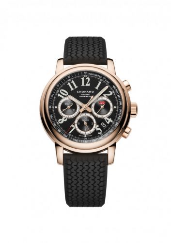 replica Chopard - 161274-5005 Mille Miglia Chronograph Rose Gold / Black / Rubber watch