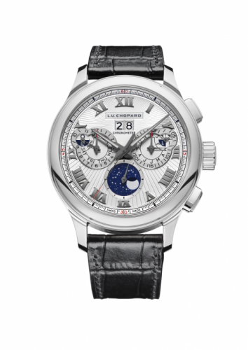 replica Chopard - 161973-1002 L.U.C Perpetual Chrono White Gold / Silver watch