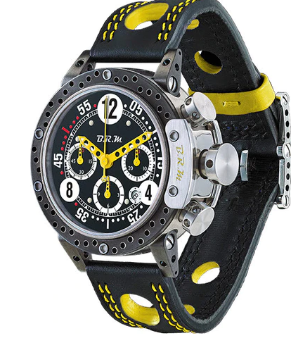 replica B.R.M. Watch DDF12-44 Yellow Hands - Click Image to Close