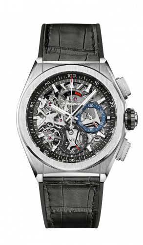 replica Zenith - 95.9000.9004/78.R582 Defy El Primero 21 Titanium / Skeleton / Alligator watch - Click Image to Close