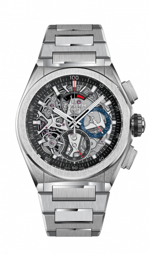 replica Zenith - 95.9000.9004/78.M9000 Defy El Primero 21 Titanium / Skeleton / Bracelet watch