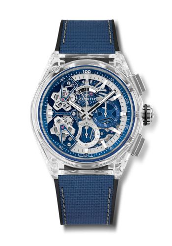 replica Zenith - 04.9000.9020/00.R920 Defy Double Tourbillon Sapphire watch - Click Image to Close