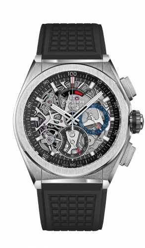 replica Zenith - 95.9000.9004/78.R782 Defy El Primero 21 Titanium / Skeleton / Rubber watch