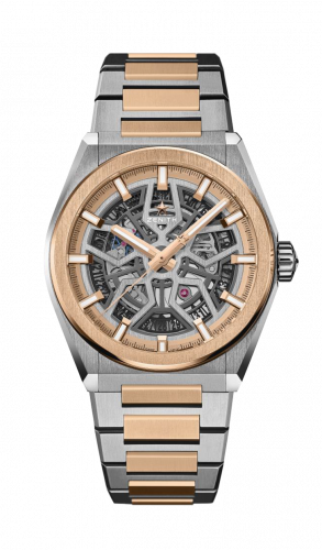 replica Zenith - 87.9001.670/79.M9001 Defy Classic 41mm Titanium / Rose Gold / Bracelet watch