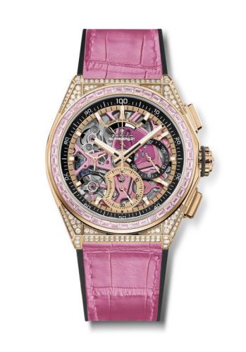 replica Zenith - 22.9004.9004/73.R598 Defy El Primero 21 Pink Edition watch - Click Image to Close