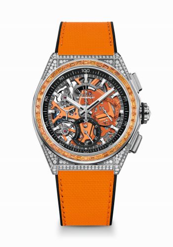 replica Zenith - 32.9005.9004/05.R944 Defy El Primero 21 Spectrum - Orange watch - Click Image to Close