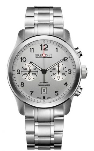 replica Bremont - ALT1CSIbr ALT1-C Classic Silver Bracelet watch - Click Image to Close