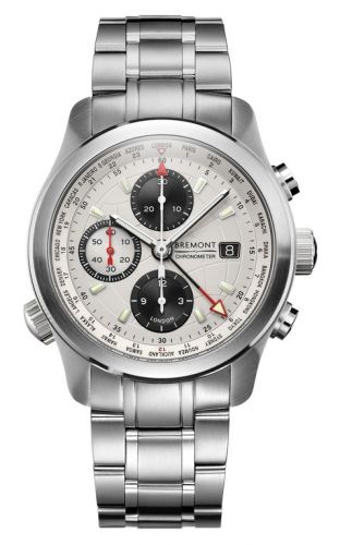 replica Bremont - ALT1WTWHbr ALT1-WT Worldtimer White Bracelet watch