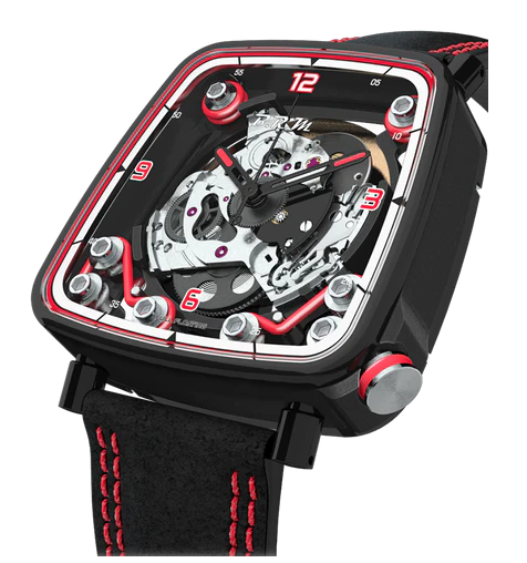 replica B.R.M. Watches FF39-40 Black Titanium Red