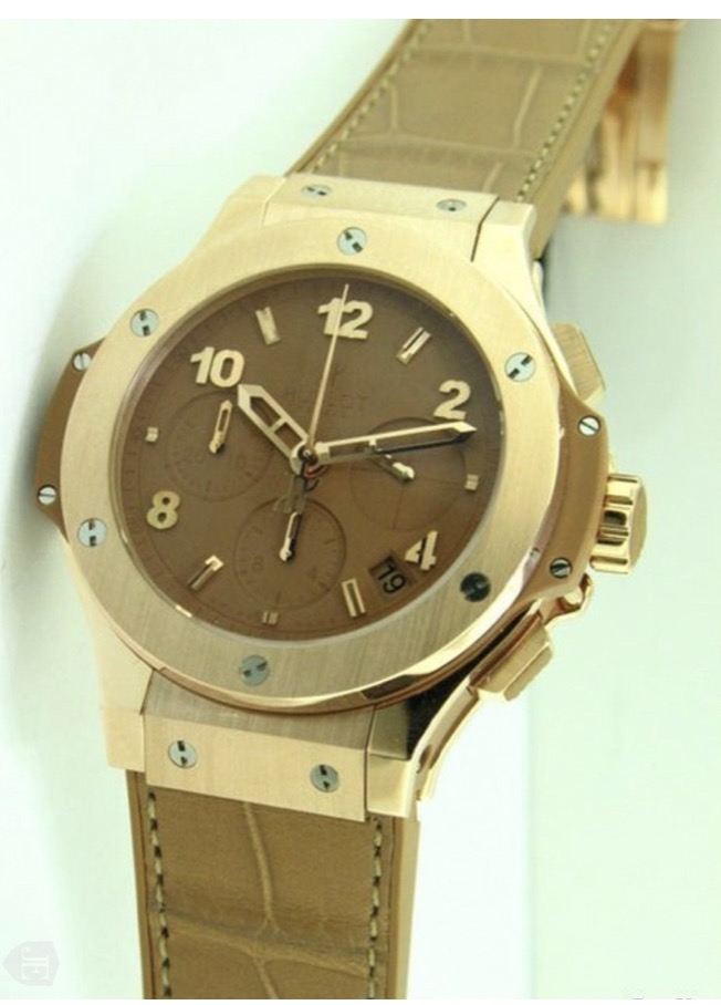 replica Hublot Big Bang Tutti Frutti Camel 41mm in Rose Gold on Camel-Colored Alligator Strap with Camel-Colored Dial 341.PA.5390.LR - Click Image to Close
