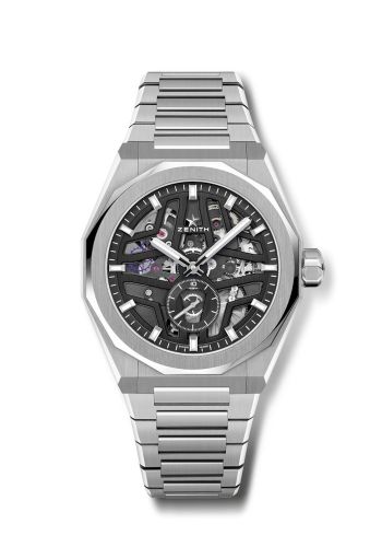 replica Zenith - 03.9300.3620/78.I001 Defy Skyline Skeleton Stainless Steel / Black watch