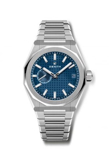 replica Zenith - 03.9300.3620/51.I001 Defy Skyline Stainless Steel / Blue watch