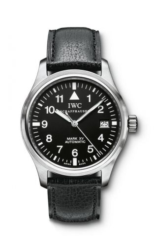 replica IWC - IW3253-01 Pilot's Watch Mark XV Stainless Steel / Black / Strap watch - Click Image to Close