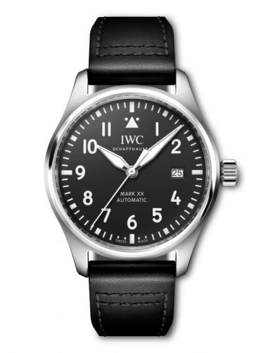 replica IWC - IW3282-01 Pilot's Watch Mark XX Stainless Steel / Black watch - Click Image to Close