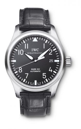 replica IWC - IW3255-01 Pilot's Watch Mark XVI Stainless Steel / Black / Strap watch