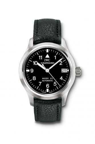 replica IWC - IW3241-01 Pilot's Watch Mark XII Stainless Steel / Black / Strap watch