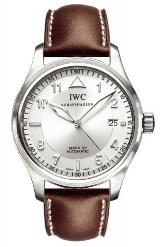 replica IWC - IW3253-13 Pilot's Watch Mark XV Spitfire Stainless Steel / Silver / Strap watch - Click Image to Close
