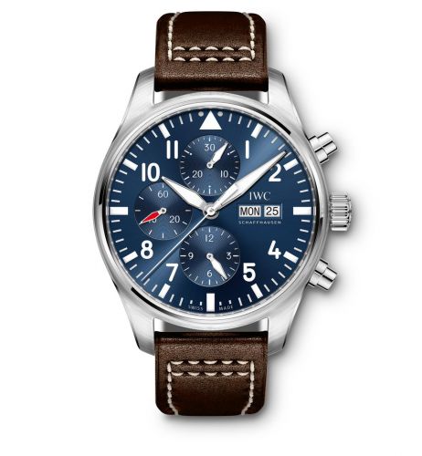 replica IWC - IW3777-14 Pilot's Watch Chronograph Stainless Steel / Le Petit Prince watch