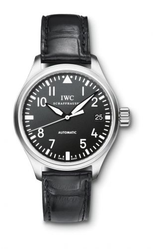 replica IWC - IW3256-01 Pilot's Watch Midsize / Black Alligator watch