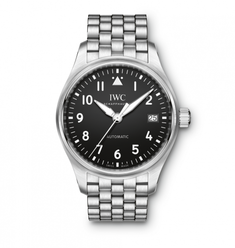 replica IWC - IW3240-10 Pilot's Watch 36 Black / Bracelet watch