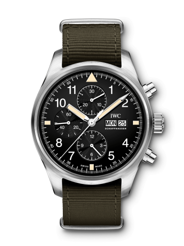 replica IWC - IW3777-24 Pilot's Watch Chronograph Tribute to 3706 watch - Click Image to Close