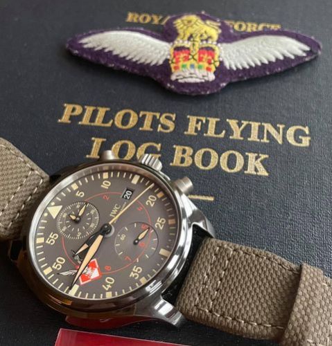 replica IWC - IW3890-13 Pilot’s Watch Chronograph Military Edition 663 DSA watch