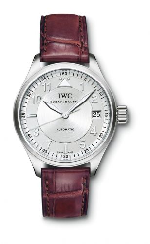 replica IWC - IW3256-05 Pilot's Watch Spitfire Midsize / Bordeaux Alligator watch