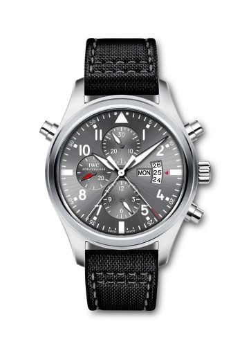 replica IWC - IW3778-05 Pilot's Watch Double Chronograph Patrouille Suisse watch
