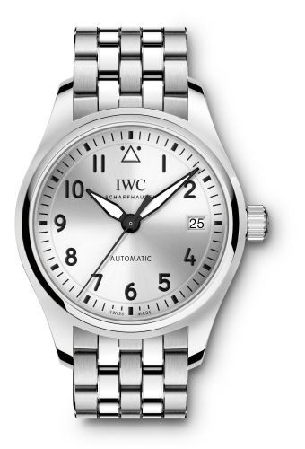 replica IWC - IW3240-06 Pilot's Watch 36 Silver / Bracelet watch - Click Image to Close