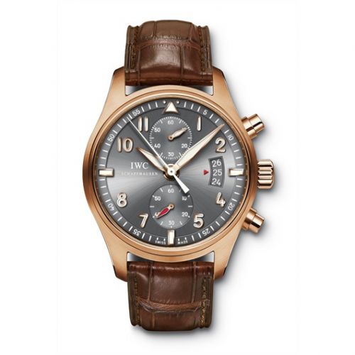 replica IWC - IW3878-03 Pilot's Watch Spitfire Chronograph Gold watch