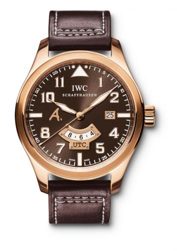 replica IWC - IW3261-03 Pilot's Watch UTC Antoine De Saint Exupery Rose Gold watch