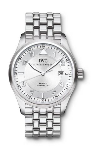 replica IWC - IW3255-05 Pilot's Watch Spitfire Mark XVI Stainless Steel / Silver / Bracelet watch - Click Image to Close