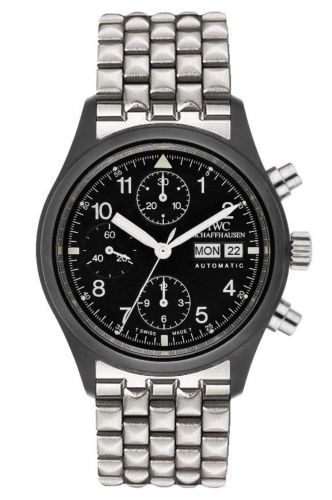 replica IWC - IW3705-06 Pilot's Watch Chronograph Ceramic / Italian / Bracelet watch - Click Image to Close