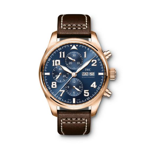 replica IWC - IW3777-21 Pilot's Watch Chronograph Red Gold / Le Petit Prince watch
